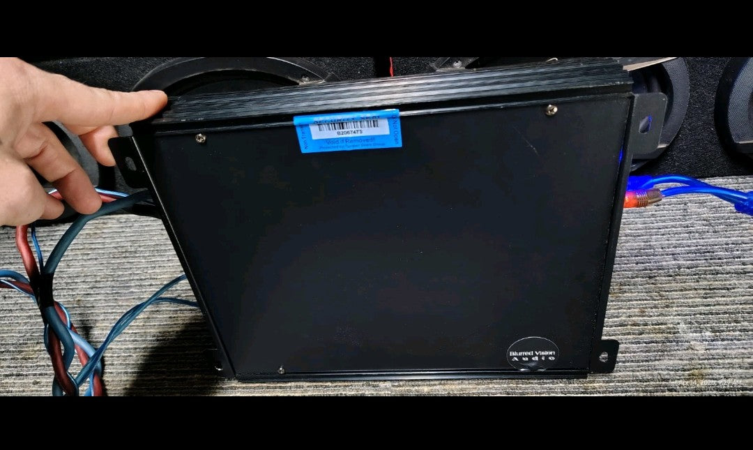 Blurred Vision Audio BV-1500.1D Class D Monoblock Amplifier Tested ✅ (Used On Test Bench)