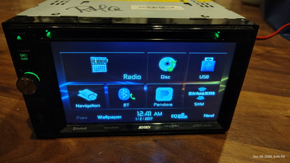 Jensen VX6628 Bluetooth Navigation Usb Aux Tested ✅