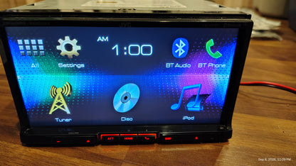 JVC KW-V41BT Bluetooth CD Receiver Double Din Tested ✅