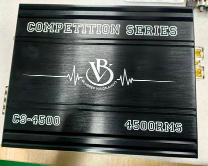Blurred Vision Audio CS-4500 Competition Series Monoblock Amplifier (4500RMS) 0.5 Ohm