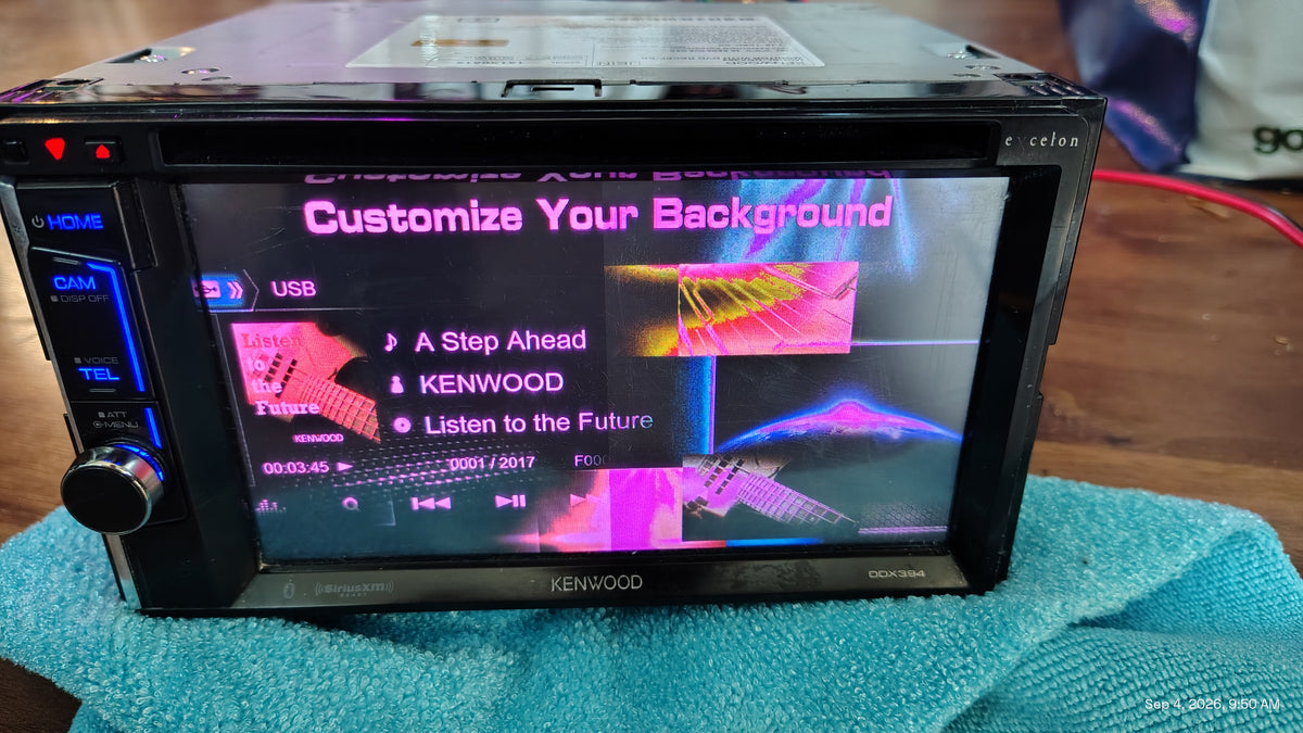 Kenwood Excelon DDX394DVD receiver Tested ✅