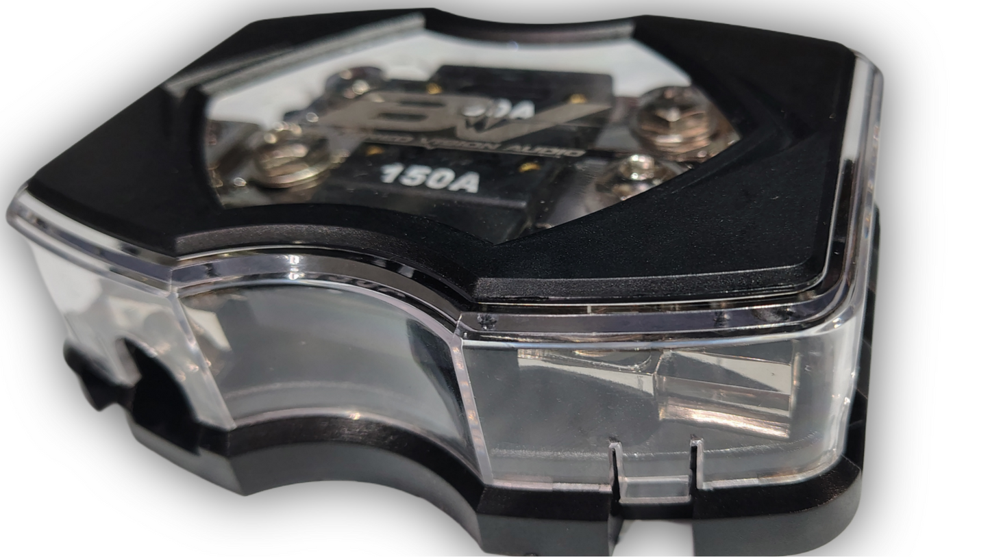 Blurred Vision Audio BV-ANL3X3
3-Way ANL Fused Power Distribution Block Includes Three Installed ANL Fuses
