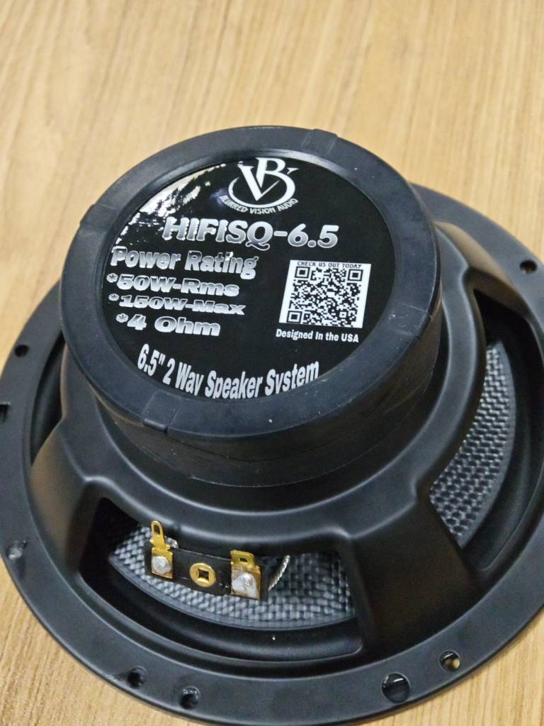 Blurred Vision Audio HIFISQ-6.5 2x Component Sets (2 Pack Package Deal)