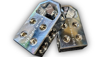 2*Blurred Vision Audio BV4SPOT- High Quality BOLT DOWN SET SCREW TYPE BATTERY TERMINALS