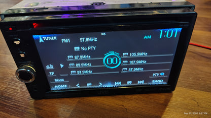 JVC KW-AV61BT Bluetooth DVD CD USB Touchscreen Receiver Tested ✅
