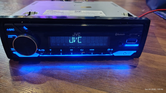 JVC KD-T710BT Bluetooth Car Stereo with Detachable Faceplate, USB AUX, Tested ✅