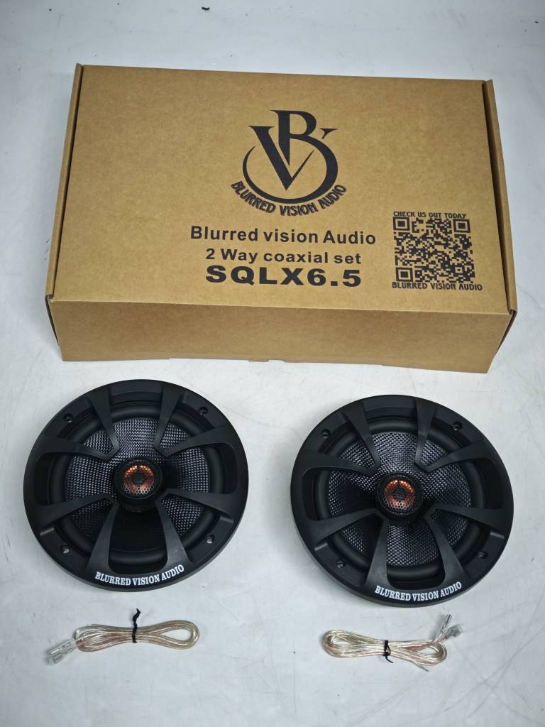 Blurred Vision Audio – 6.5" SQLX Coaxial Speakers