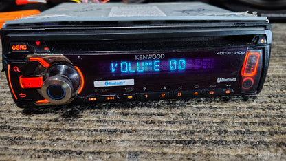 Kenwood KDC-BT310U 1 DIN CD Player Car Stereo Bluetooth AUX  Input Tested ✅