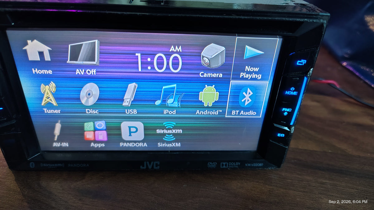 JVC KW-V220BT Bluetooth CD Receiver Tested ✅