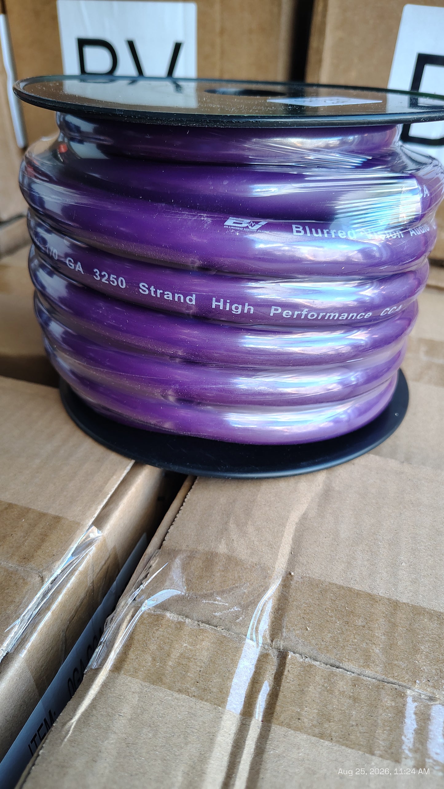 BLURRED VISION AUDIO

BV.CCA ULTRA FLEX 1/0 GAUGE  POWER/Ground CABLE