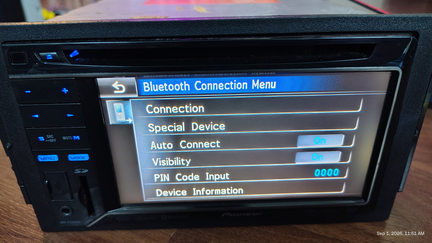 Pioneer AVH-P3200BT Receiver 2-DIN Tested ✅