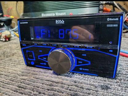 BOSS Audio Double Din 820BRGB Bluetooth USB AUXILIARY Tested ✅