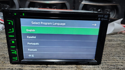 Pioneer AVH-X3700BHS Touchscreen DVD Receiver Bluetooth HD Radio 6.2" Tested ✅