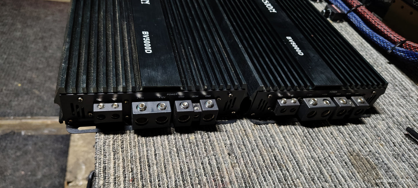 Blurred Vision Audio BV5000.1D Class D Monoblock Amplifier (5000Rms)(Used)