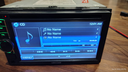 Kenwood DDX419BT Stereo Receiver 6.2" Touchscreen, Double DIN, Bluetooth, DVD/CD Tested ✅