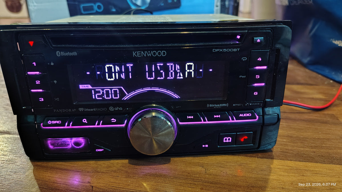 Kenwood DPX500BT Bluetooth Radio with AM/FM, AUX, USB, CD Player Tested ✅
