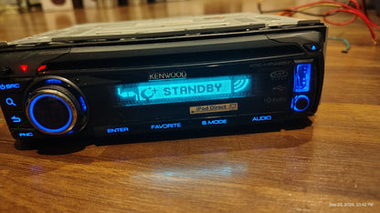 Kenwood KDC-MP445U 1-DIN Radio with Aux USB Tested ✅