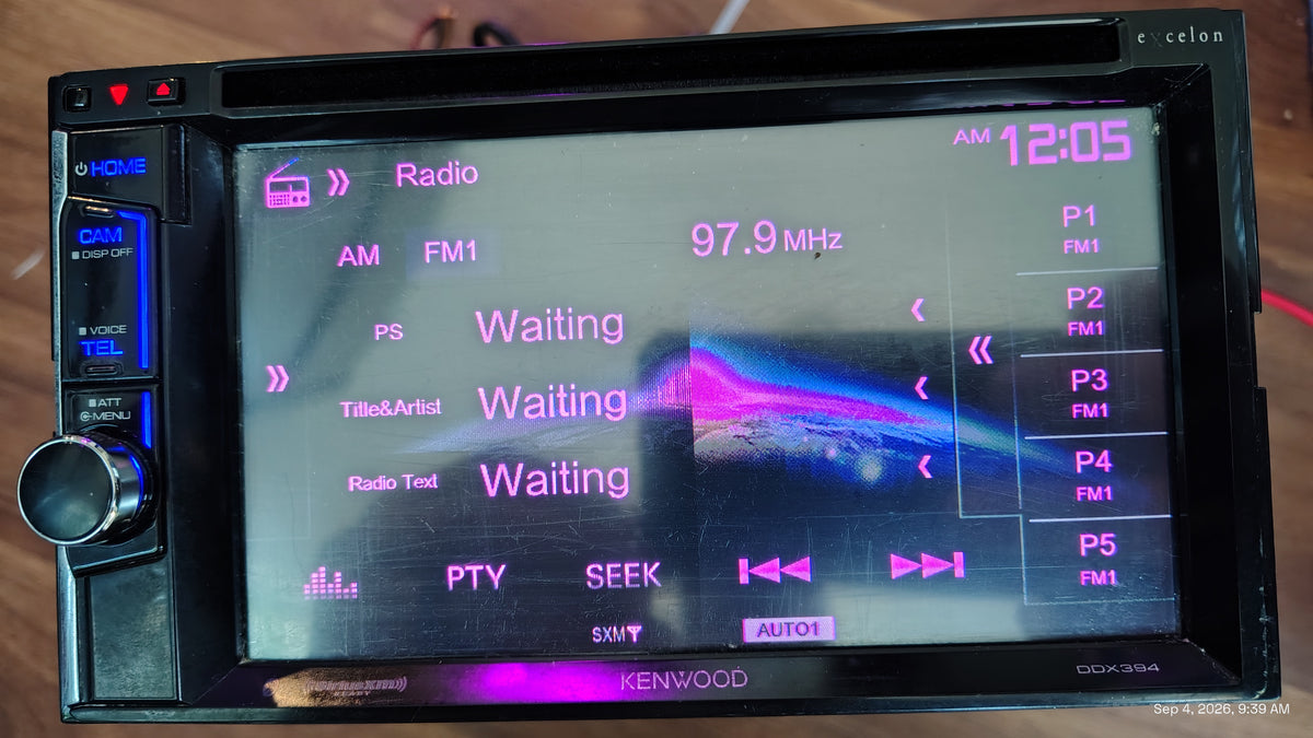 Kenwood Excelon DDX394DVD receiver Tested ✅