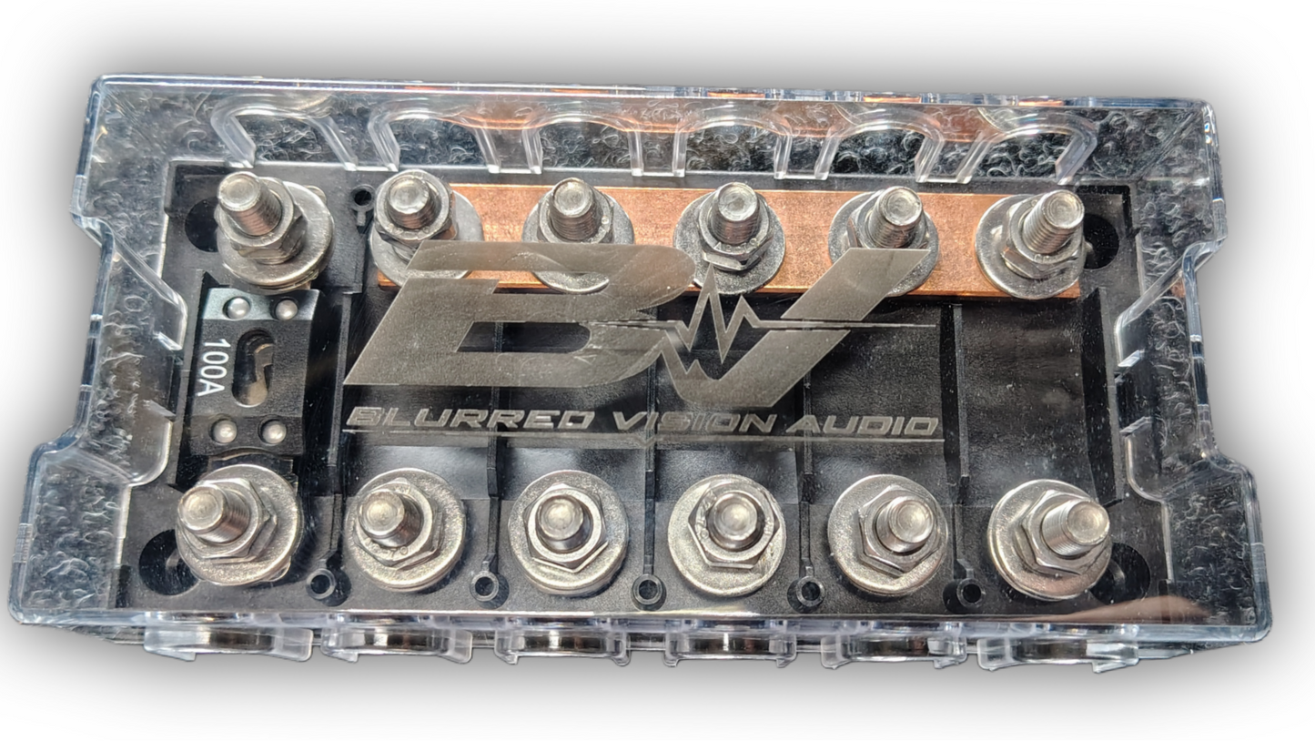 Blurred Vision Audio BV-6Mega 6 Spot Fuse Holder (Holder Only)