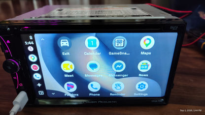 Power Acoustic CPAA-70D 7-Inch  Apple CarPlay Android Auto Tested ✅