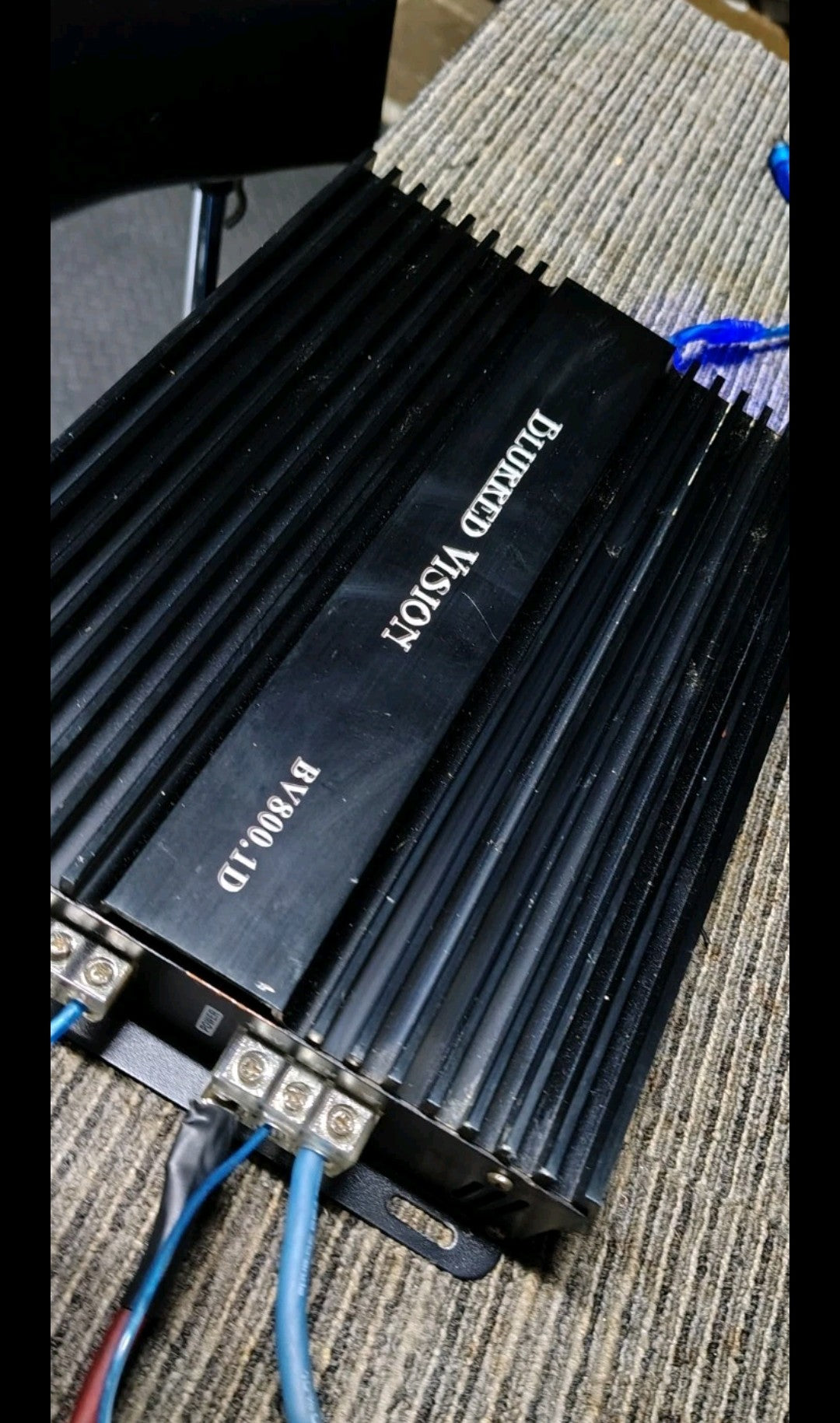 Blurred Vision Audio BV-800.1D Class D Monoblock Amplifier Tested ✅(Used On Test Bench)