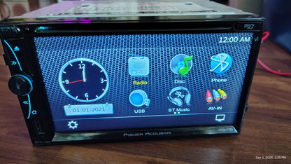 Power Acoustic CPAA-70D 7-Inch  Apple CarPlay Android Auto Tested ✅