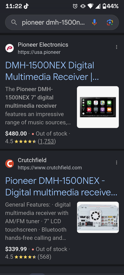 Pioneer DMH-1500NEX Digital Media Receiver Android Apple CarPlay Tested ✅
